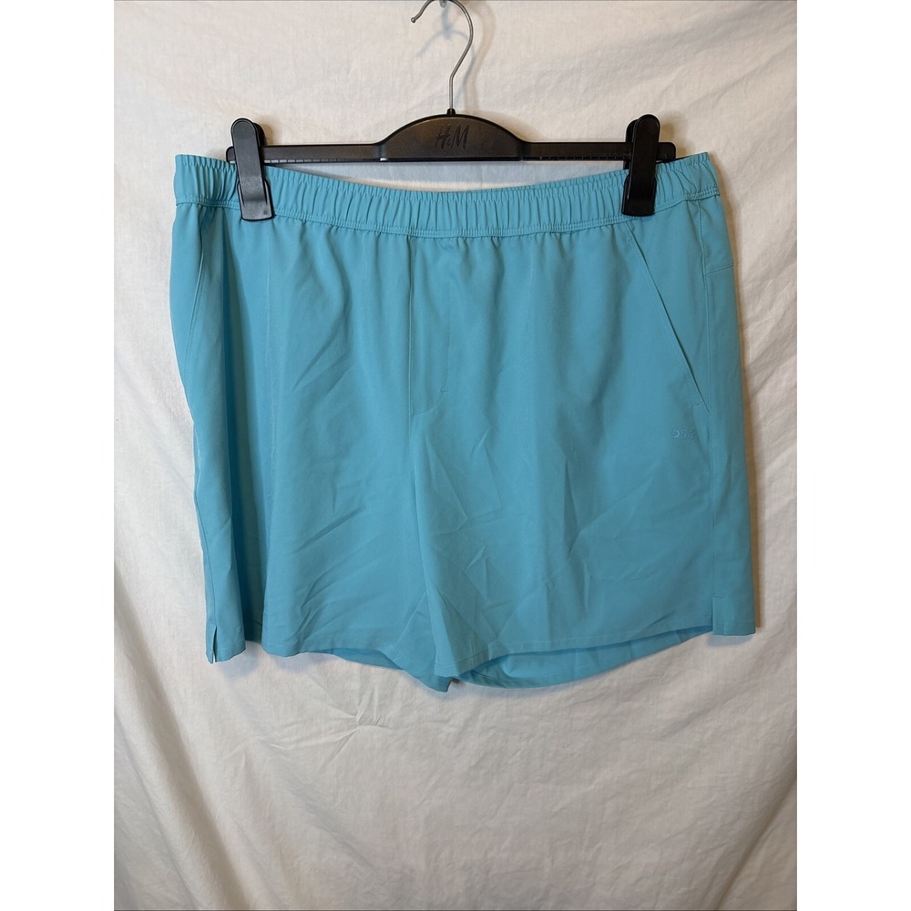 DSG Men's 6" Agility Woven Comfy Shorts | Blue Spray | Size-XL.